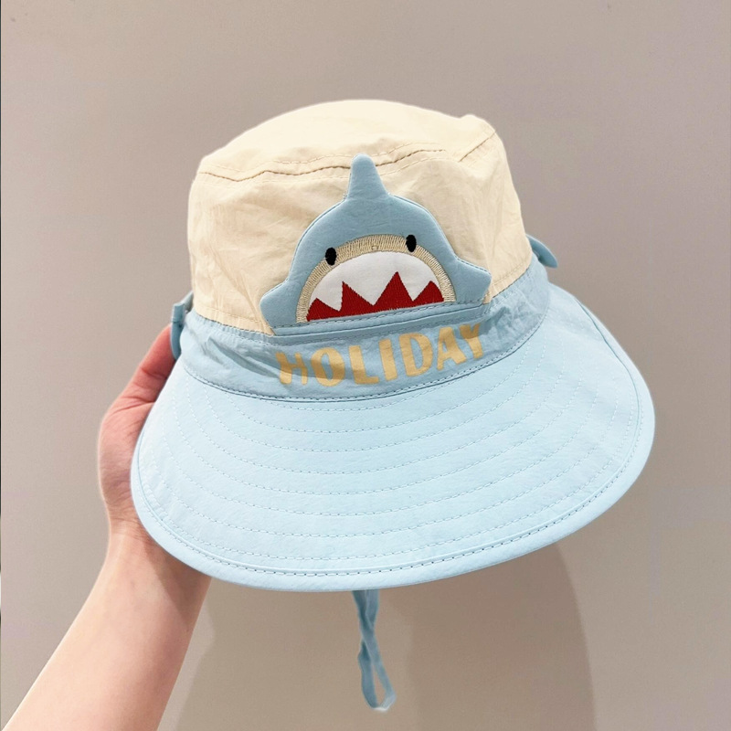 Sombrero para el sol para bebés de primavera, sombrero para el sol para niños, sombrero de pescador fino de primavera y verano, sombrero para el sol de secado rápido y transpirable al aire libre