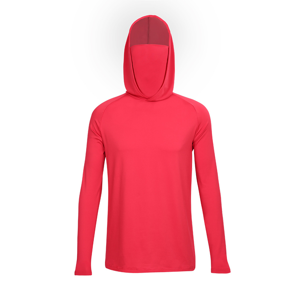 2026 acondicionamiento de verano abrigo protector solar al aire libre capuchon hielo chaqueta protector solar hombre máscara de pesca UV protector solar