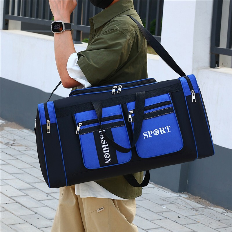 Extra Large Capacity Moving Luggage Bag, Multi-Functional Long and Short Distance Portable Travel Bag, Multi-Pocket Classification Storage Bag