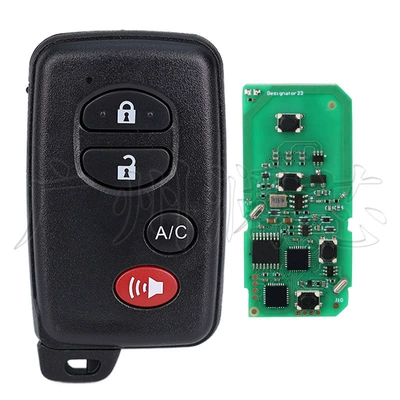 Car Keys: 271451-5290 314.3 Frequency - 3143mhz-applicable-to-271451-5290-4-button-ac-key-black-aftermarket-key