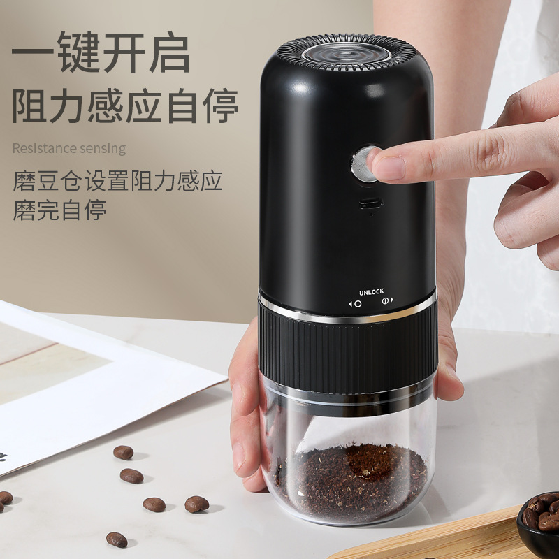 電気コーヒー研磨機家庭用小型自動コーヒーマシン|undefined