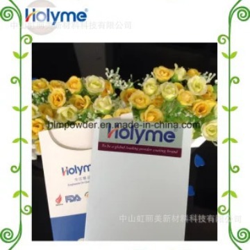 符合 RoHS 的有光泽的白色粉末涂层
