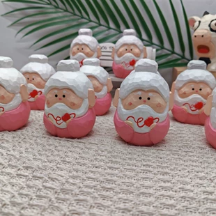 Деревянная фигурка Старца Луны ручная резьба