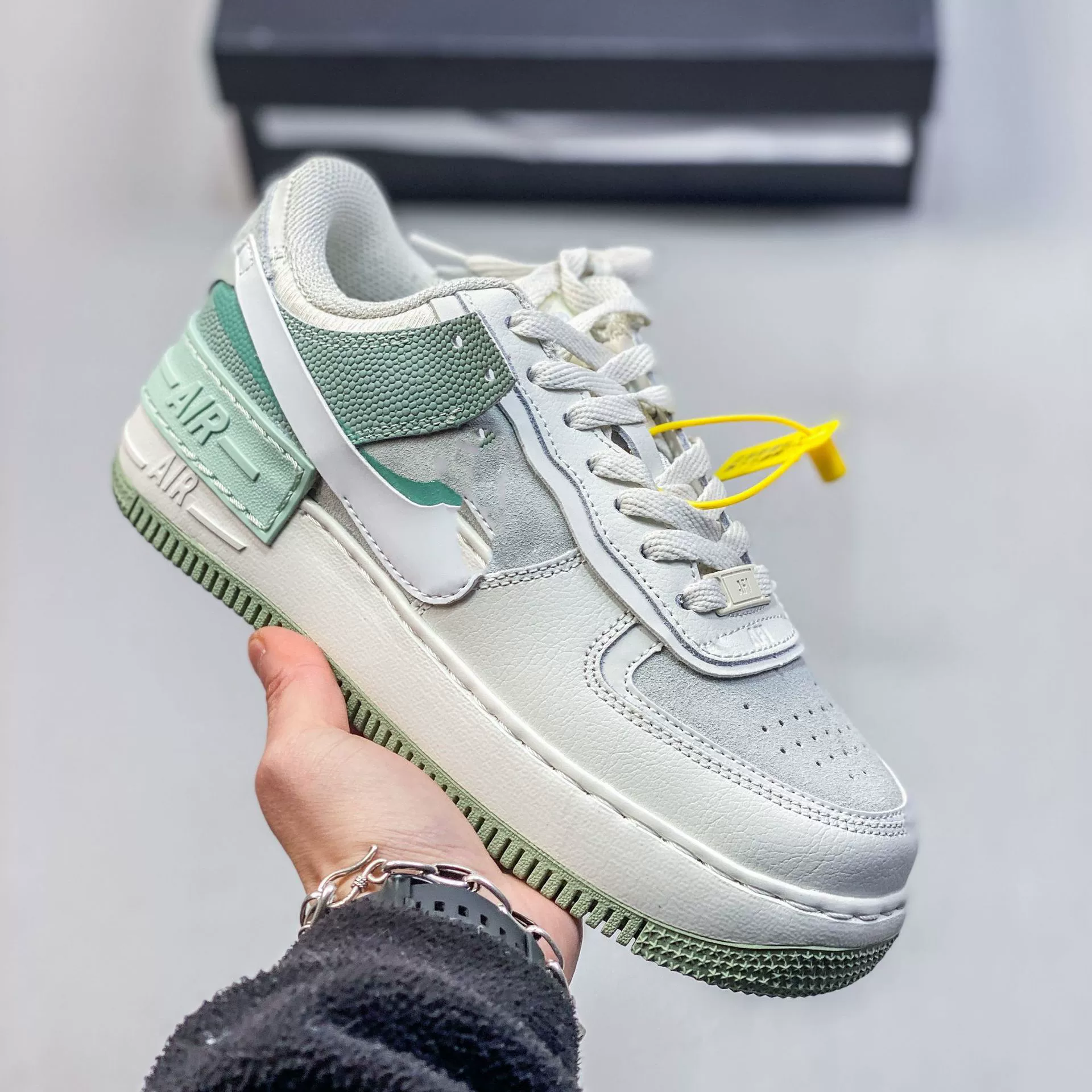 Nike Air Force 1 Shadow, универсальные кроссовки для мужчин и женщин платформа