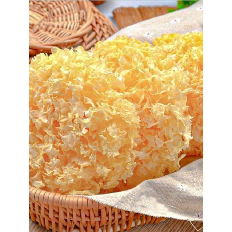 长白山干货银耳无硫非椴木胶丑克白木耳通江250糯耳出雪耳耳椴木