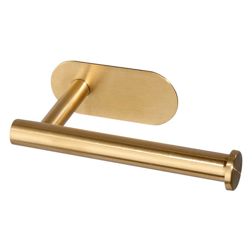 304 Stainless Steel Paper Towel Holder Bathroom Wall-Mounted Toilet Paper Holder Punch-Free Toilet Paper Holder Nail-Free Tissue Holder