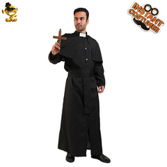 ハロウィーン成人司祭教父服装舞台演技服COS服装コスプレクロスボーダー流通