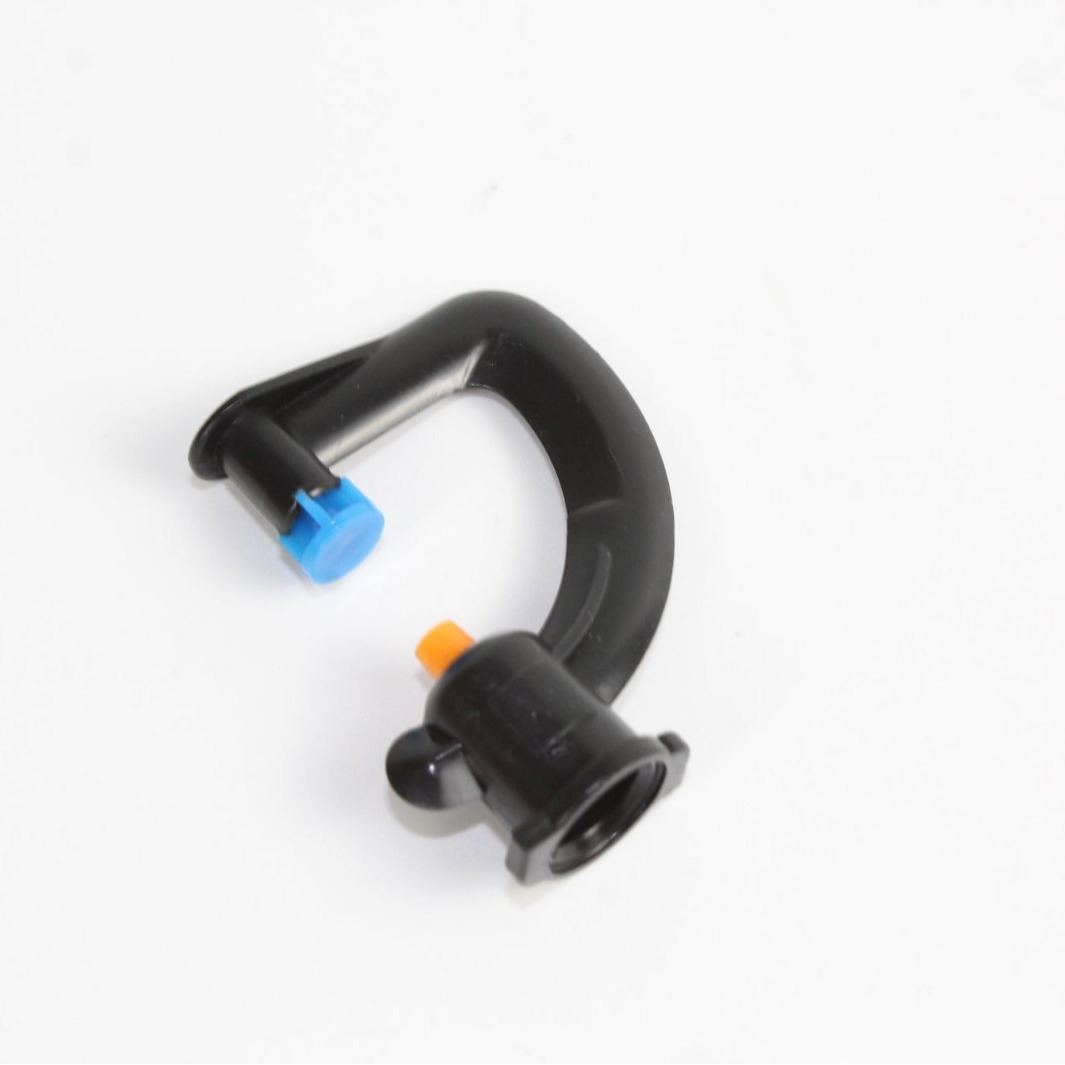 7.5mm fijación tipo G refracción atomización micro pulverizador invernadero cría de plántulas hongos micro pulverizador granja enfriamiento humidificación