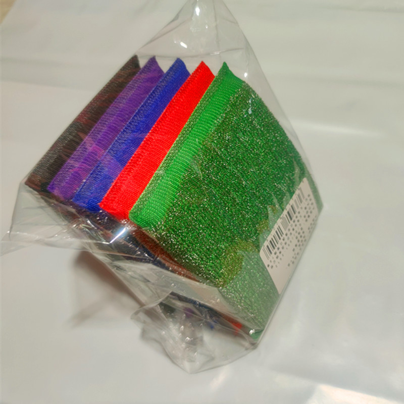 5片钢丝布海绵擦