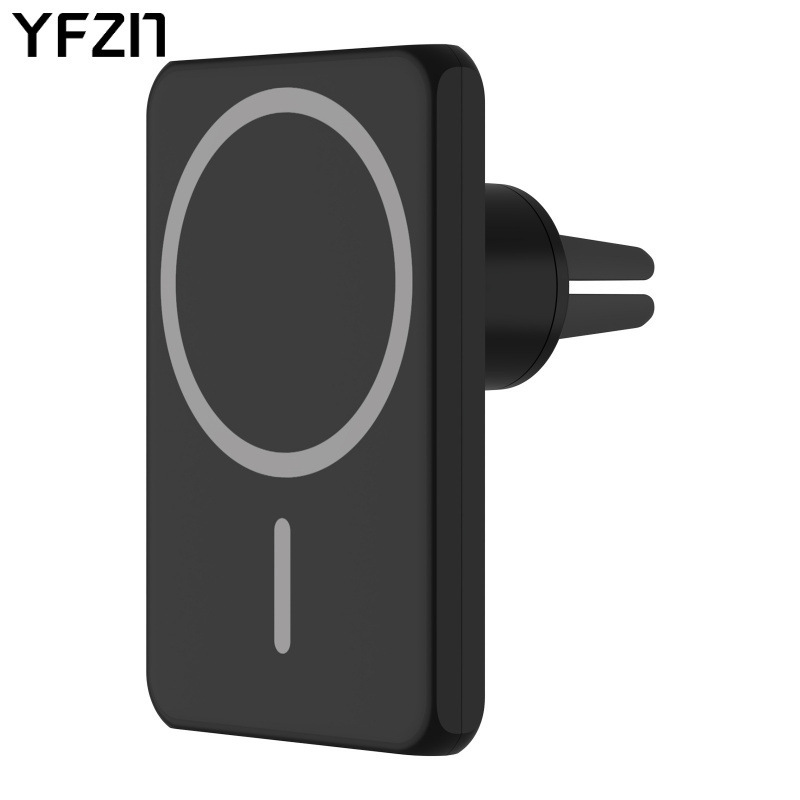 Magnetic Car Wireless Charger Air Outlet Holder Strong Magnetic Car Charger Gift 15W Wireless Charger Fast Charging
