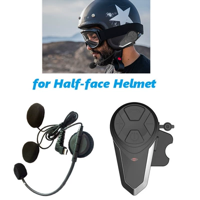 Bluetooth Headset Motorcycle Helmet Headset: Motorcycle Helmet Headset