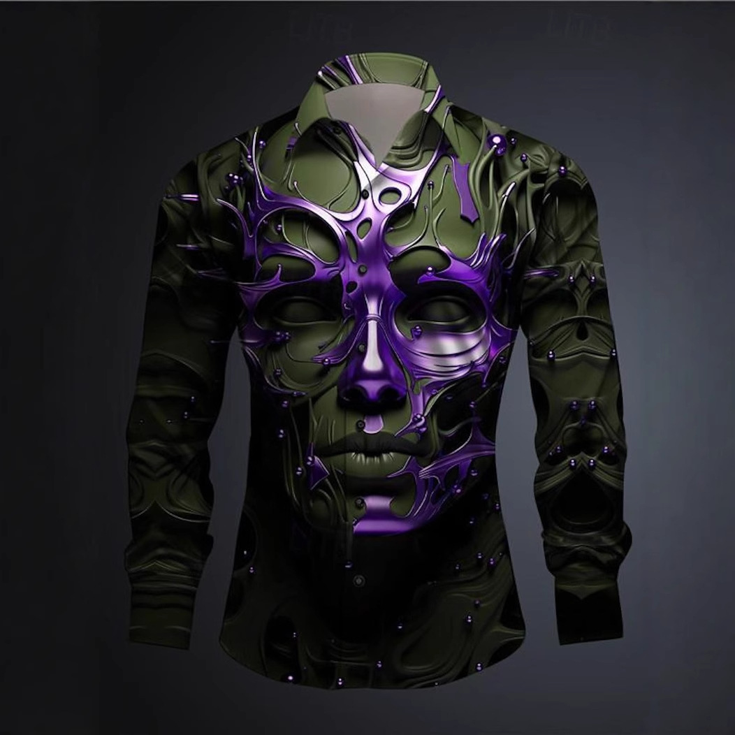 Transfronterizo 2024 nueva moda europea y americana de Amazon, ocio deportivo, moda versátil, camisa de manga larga para hombres MB12