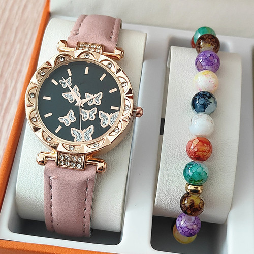 Duoduo cross-border SHEIN fashion butterfly ladies bracelet watch European and American best-selling matching fashion watch