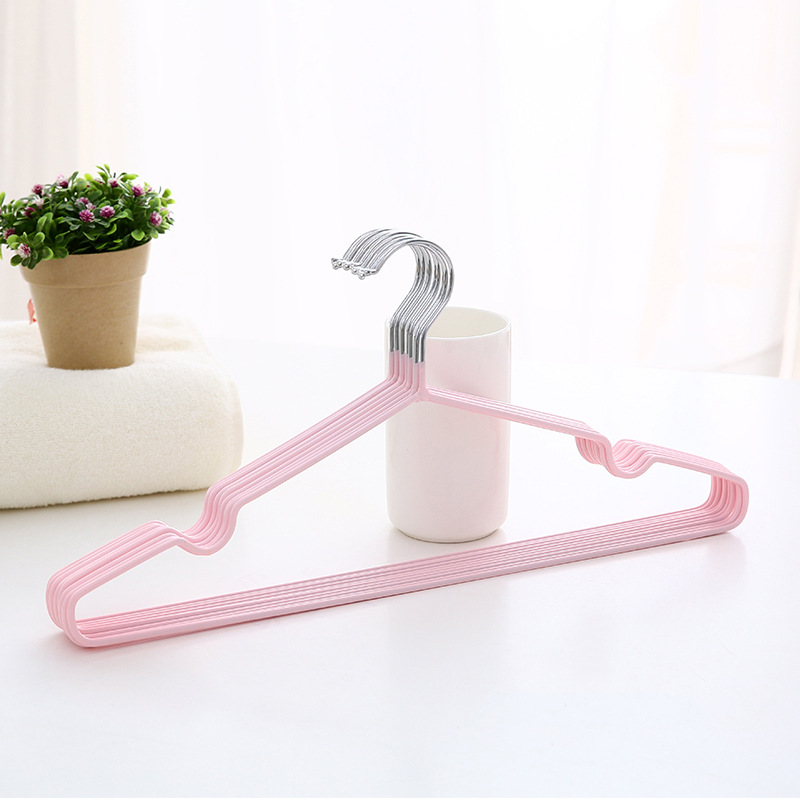 Percha Antideslizante con Ranura para Secado de Ropa