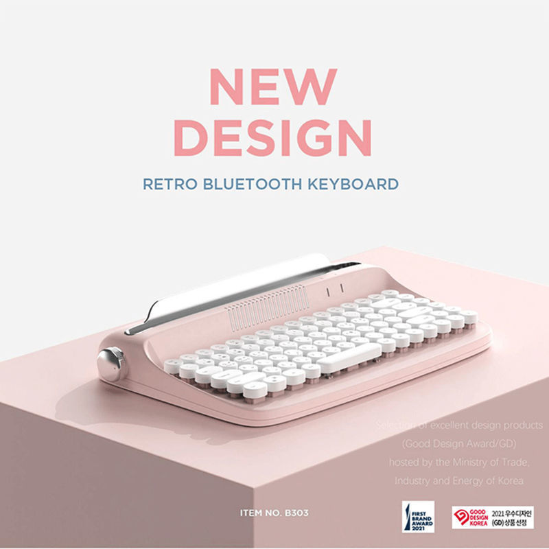 Suitable for Tablet Android Apple Retro iPad Bluetooth Keyboard Magic Control External Laptop Pro2021Air