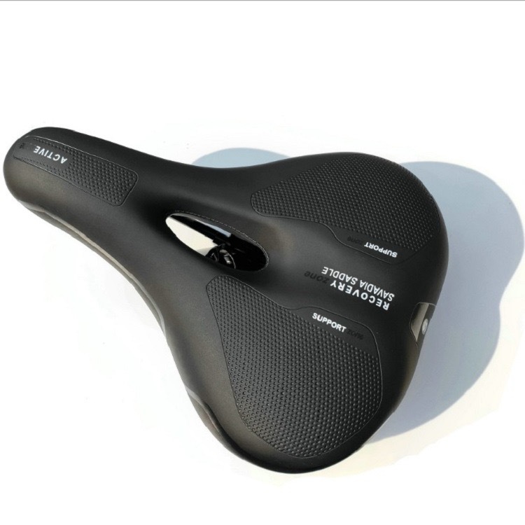 Asiento acolchado de gel para bicicleta, sillín cómodo y universal, ideal para ciclismo de montaña