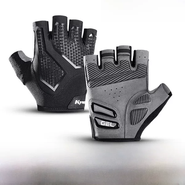 Outdoor Sports Half Finger Men's Bicycle Riding Gloves Women's Fitness Liquid Silicone Breathable Anti-Slip Shock Absorbing Protector