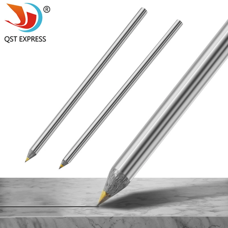 Большая, средняя и маленькая легированная сталь с одной головкой, алмазная ручка для резьбы по камню ручка Стальная Плитка
