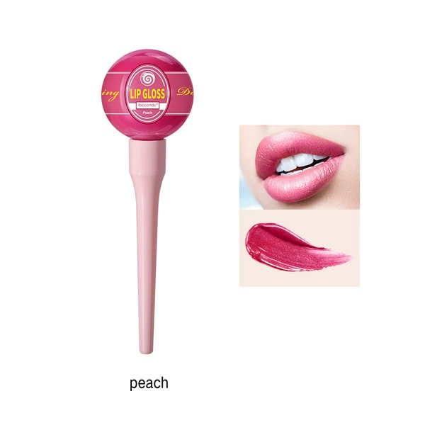 6 Color Lollipop Lip Glaze 2#peach (foreign version)