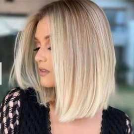 欧美假发厂家儿童假发 多色波波头跨境新品wig化纤头套发女