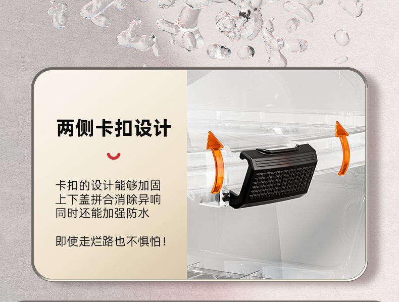 Suitable for Electric Vehicle Motorcycle Trunk Large Capacity Waterproof Wear-Resistant Durable Anti-Fall Electric Vehicle Storage Trunk