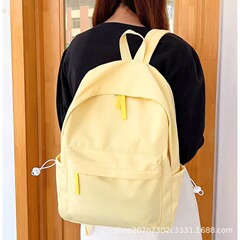 メーカー卸売ナイロンランドセル日系大容量少女森系シンプルな純色の軽いかばん学生リュックサック