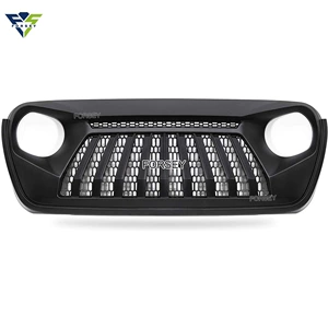 2018+ Jeep Wrangler JL üçün ön barmaqlıq və ön bamper mərkəzi toru