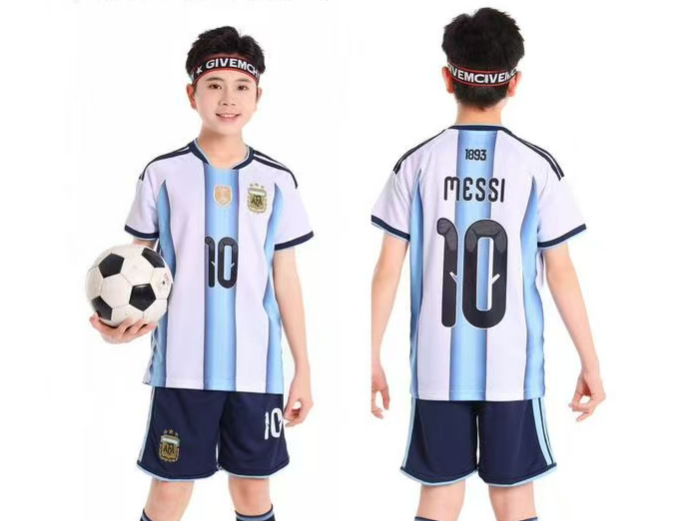 Camiseta de fútbol infantil Copa del Mundo 2026 Camiseta de fútbol nacional Estados Unidos Brasil Francia Alemania Camiseta infantil
