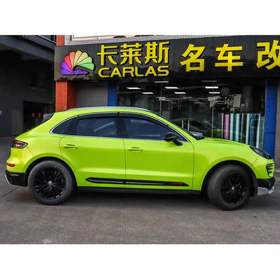 Custom Factory Wholesale Price, Auto Color Change Film - symphony-metallic-fluorescent-green-152m16m