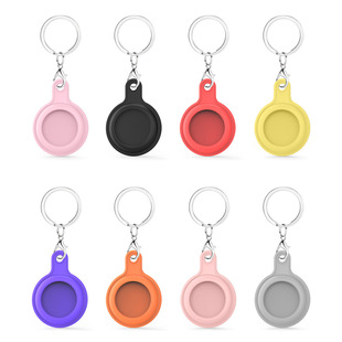 Airtag Silicone Protective Case for Apple Anti-lost Bluetooth Locator Tracker airtags Silicone Case