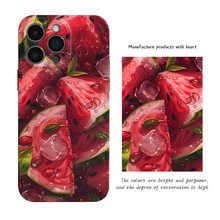 工厂直发满屏西瓜适用苹果16手机壳iPhone15菲林14pm全包防摔硬壳