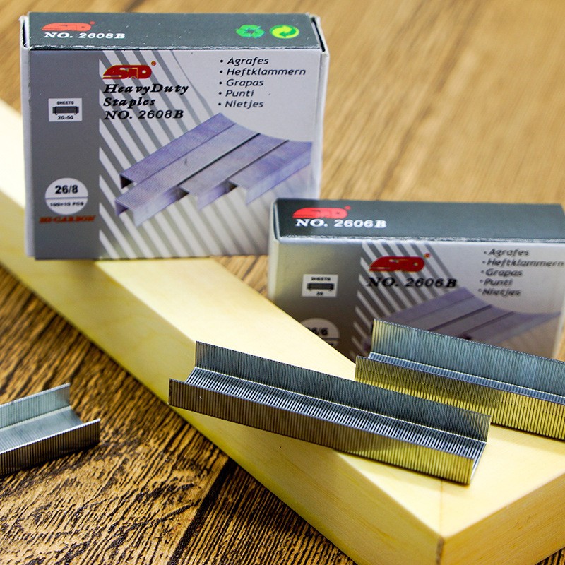 Grapadora de mano para empaques de comida para llevar, grapadora comercial para uso en oficina y hogar, grapadora pequeña, mediana, n.° 10.