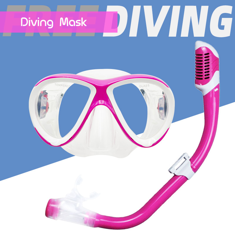2025 new children's diving glasses full dry breathing tube mask snorkeling suit swimming glasses equipment