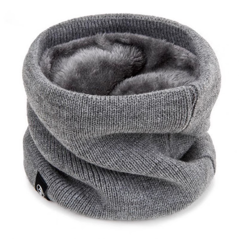 Otoño y invierno, bufandas calientes para hombres y mujeres, bufandas deportivas a prueba de viento para montar y espesar para proteger la columna cervical.
