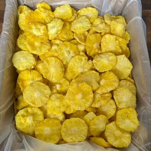 Сушеный ананас, целая коробка, 20 кг, консервированные фрукты, кисло-сладкие фрукты, сушеные кольца ананаса, сушеный ананас, источник, прямая доставка с фабрики.