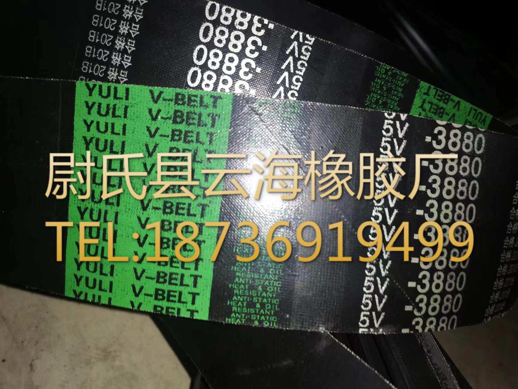 5V联组3880mm窄V联组带 5V联组三角带机械设备用三角带 窄V联组带