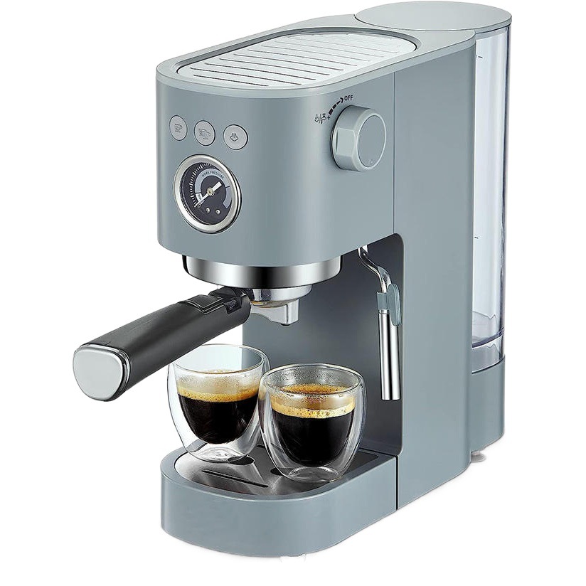 1350W transfronteriza 1.2l tanque de agua redondo vapor leche Extracción de espuma bomba de grasa presión máquina de espresso italiano