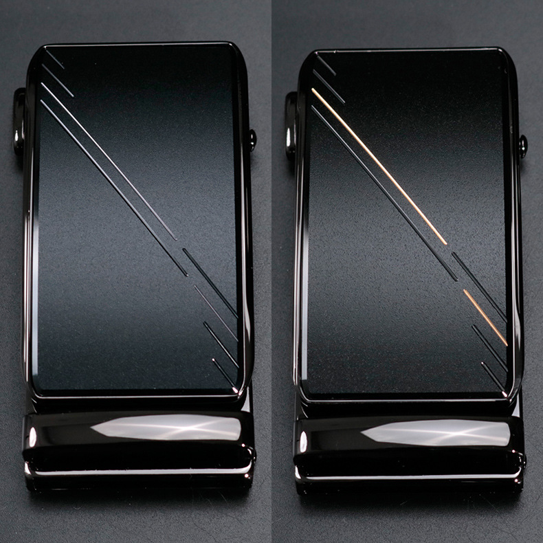 Dongguan hebilla pulgadas Cinco hebilla de cinturón casual de negocios de los hombres hebilla automática cabeza de la correa Primavera hebilla automática ranura pantalones hebilla