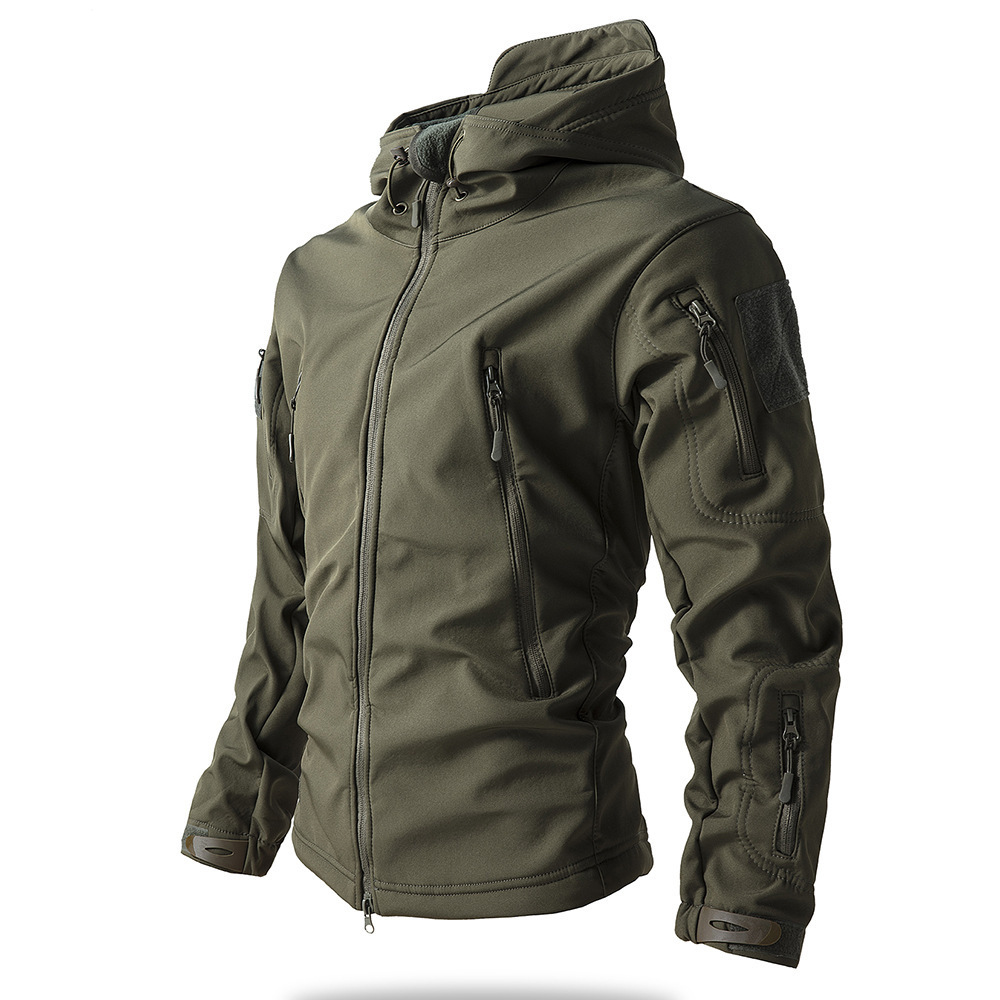 3 - en - 1 para hombres todo el tiempo camuflado chaqueta de moda chaqueta de moda ventilador chaqueta de asalto deportivo al aire libre