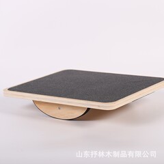 クロスボーダー木製バランスボード正方形バランストレーニングボード小型木製スポーツ屋外フィットネス機器ペダルフィットネス