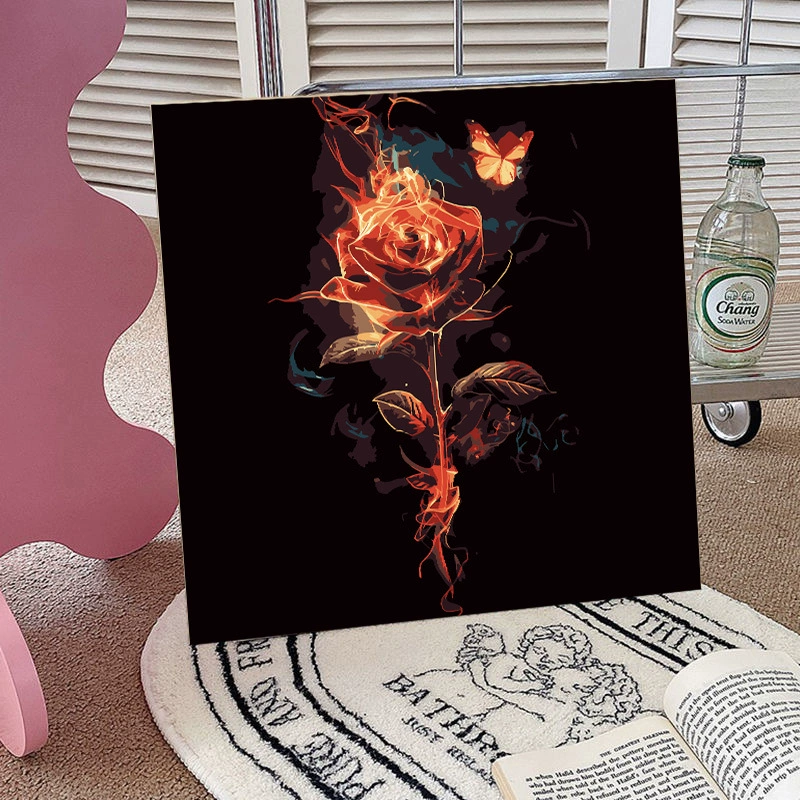 Фабрика Прямая продажа через границы 12 цветов подсветка, яркая акриловая краска, высокое качество DIY цифровая живопись маслом