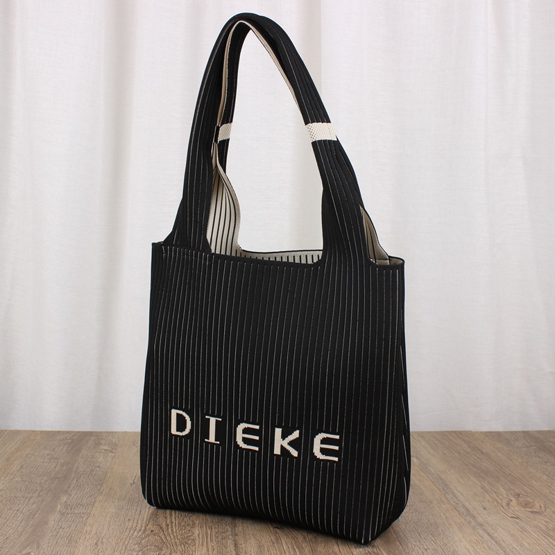 Nicho de moda multicolor de las mujeres bolso de hombro simple bolso de la moda de las mujeres