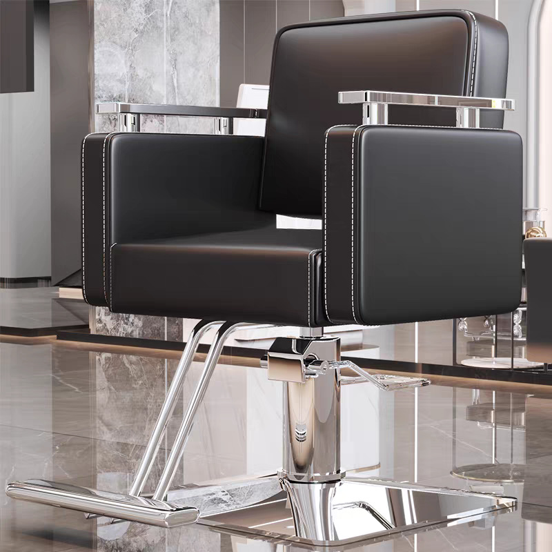 Silla de barbería silla de barbería elevación silla de barbería giratoria barbería barbería belleza transfronteriza ajustable