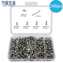 �ݽz���b 240pcs ���b 304���P䓈A�^��������˨M5+T����ĸ�Ӱ���