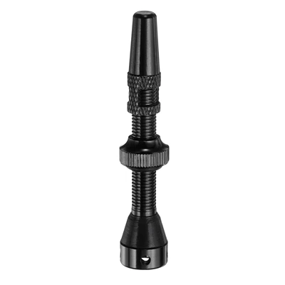 Colorful Aluminum Alloy Bicycle: valve - side-four-holes-40mm-black-with-new-style-hole-cap