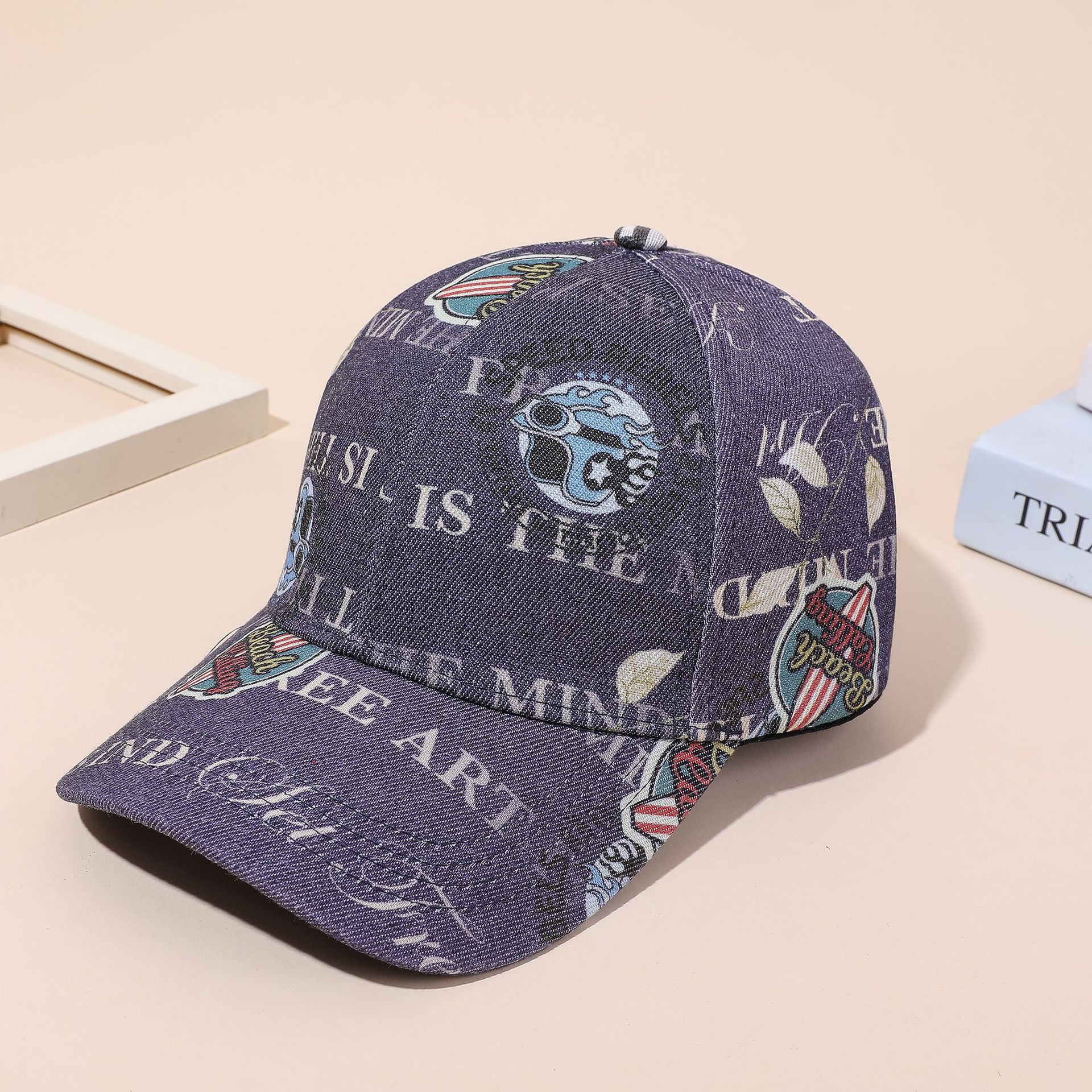 Hombres y mujeres nuevas letras inglesas al aire libre gorra de dos colores moda de moda neutral gorra de béisbol sombrilla verano