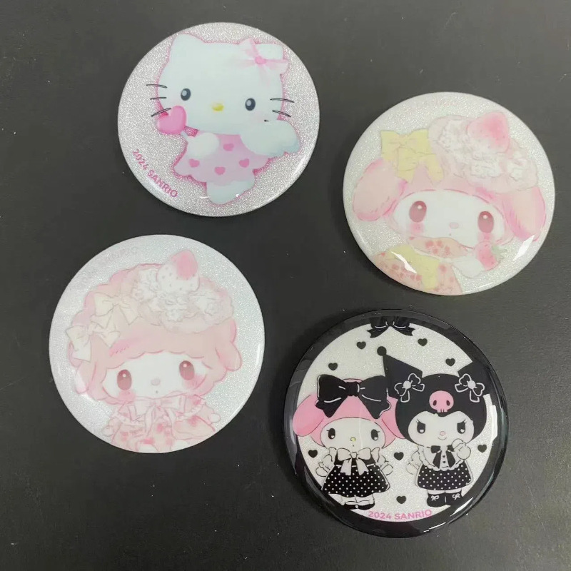 Sanrio Strawberry News May issue yum melody piano sheep yum cute kt kulomi cartoon badge