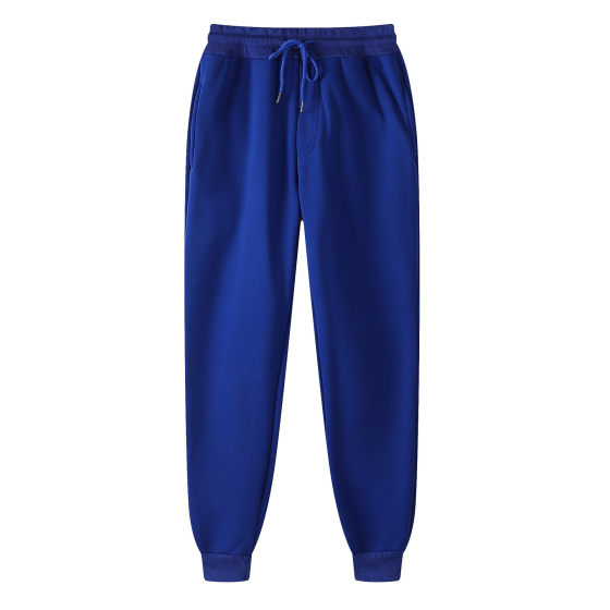 Cross-Border Men's and women's fleece 16-color sweatpants light board ankle-tied sports pants stretch waist pencil pants trousers factory goods wholesale