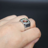 Ring stainless steel, glossy photo, suitable for import, new collection, European style