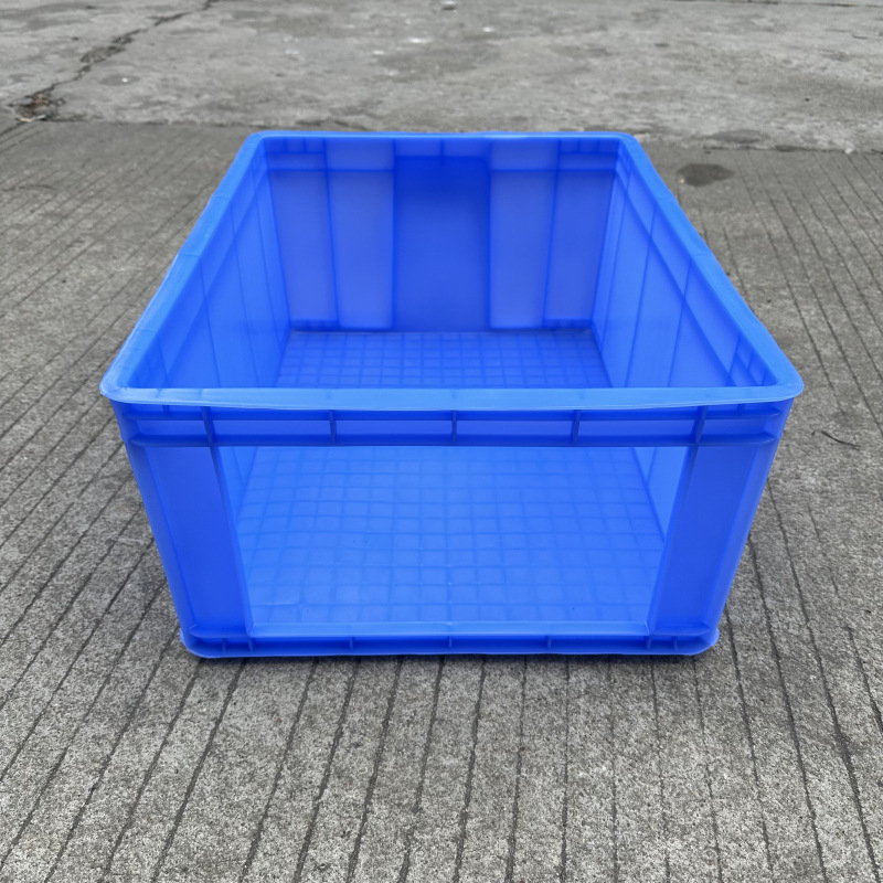 服装电商开口周转箱货架仓储电子塑胶框防静电箱开口筐